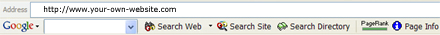 Google toolbar image